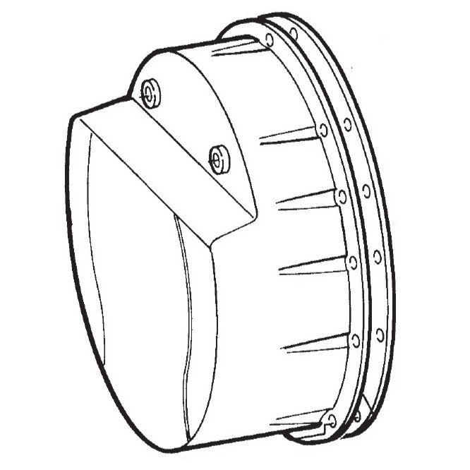Image for STEARNS 86600 Series Ductile Iron with Navy Paint NEMA4 Housing Cover 800766701